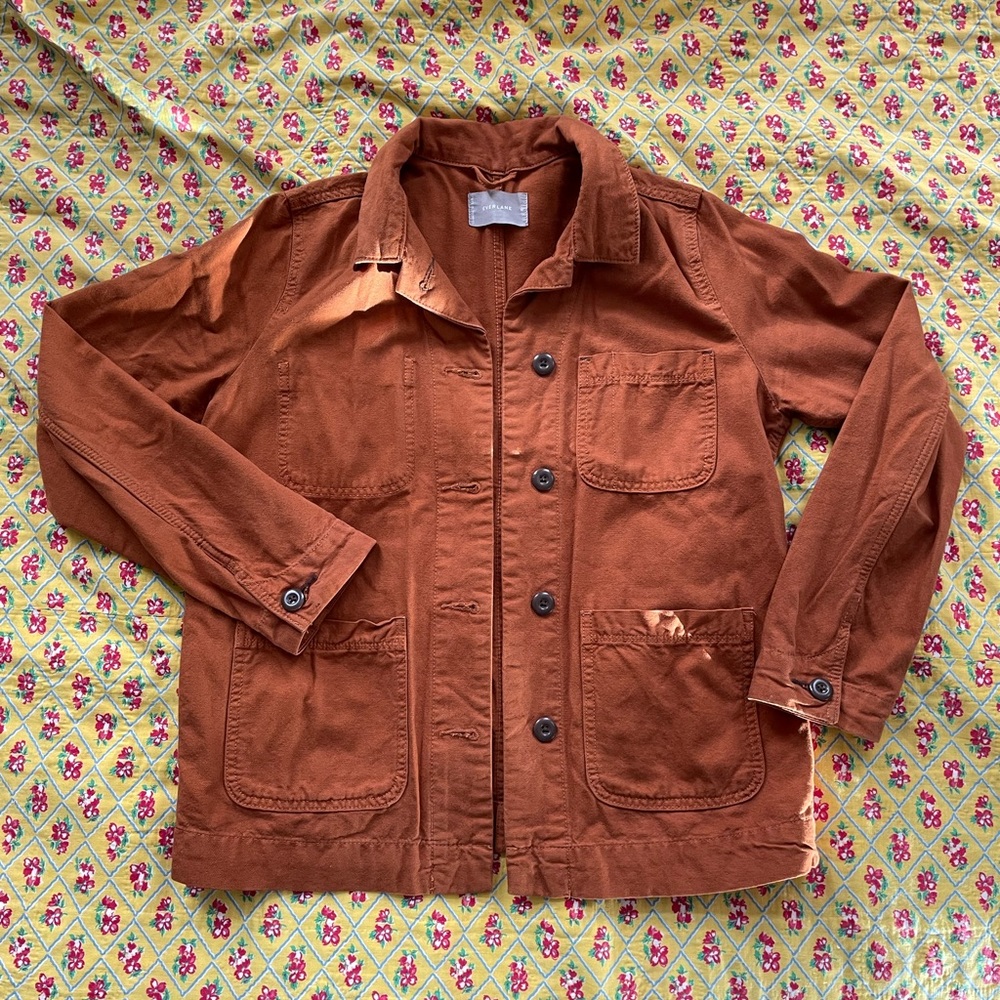 ❤️‍🔥 Everlane Chore Jacket - Burnt Orange Womens Medium